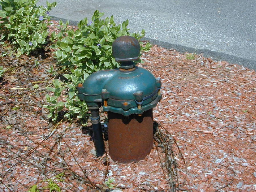 Private Well Cap, Photo: Ridgefield Health Department